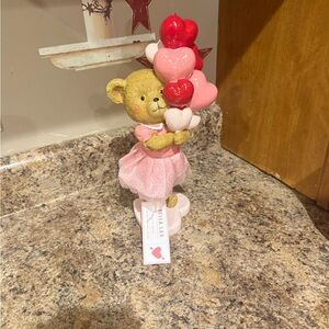 TJ Maxx Bella Luxx 2026  Bear Figurine with Heart Balloons